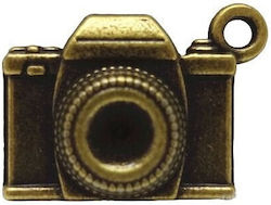 Metallic Cameras Bronze 2.1x1.6cm Set 4 Pieces