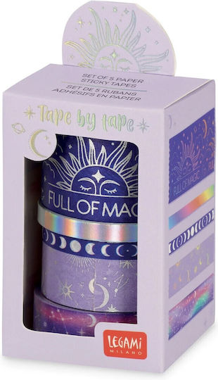Legami Σετ 5 Χαρτινες Αυτοκολλητες Ταινιες Magic #tapkit10