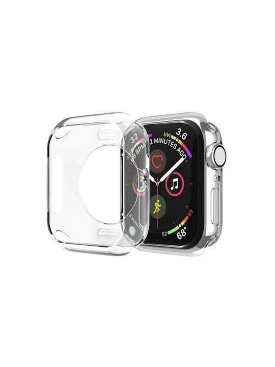 Hurtel Πλαστική Θήκη σε Διάφανο χρώμα για Apple Watch Series 7, 8, 9