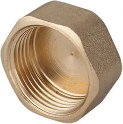 Brass Cap 1" F Thread