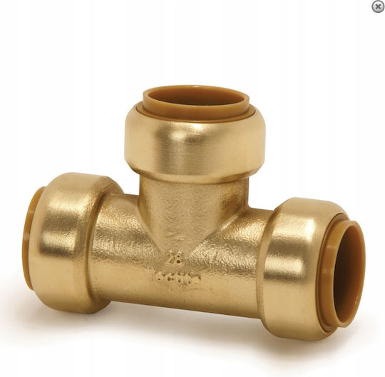Tectite Classic 12x12x12 Mm Push Fit Tee Connector