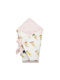 La Millou Pătură Pepinieră Swaddling pături Horn Roz 75x75cm