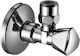 Sanland 1/2" Winkelventil Chrommutter