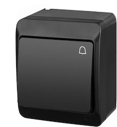 Elektro Plast Clopoțel de Ușă Negru