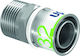 Uponor Υποδοχή με Αρσενικό Σπείρωμα 25mm Μπρούτζινο