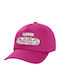 Koupakoupa Kids' Hat Jockey Fabric Labubu Pink Fuchsia
