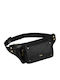 Herren Bum Bag Taille Schwarz