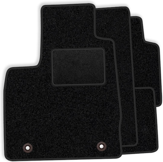 Moltico Σετ Μπροστινά και Πίσω Πατάκια Universal 4τμχ Ford S-Max / Edge 2010-2014 Μαύρα