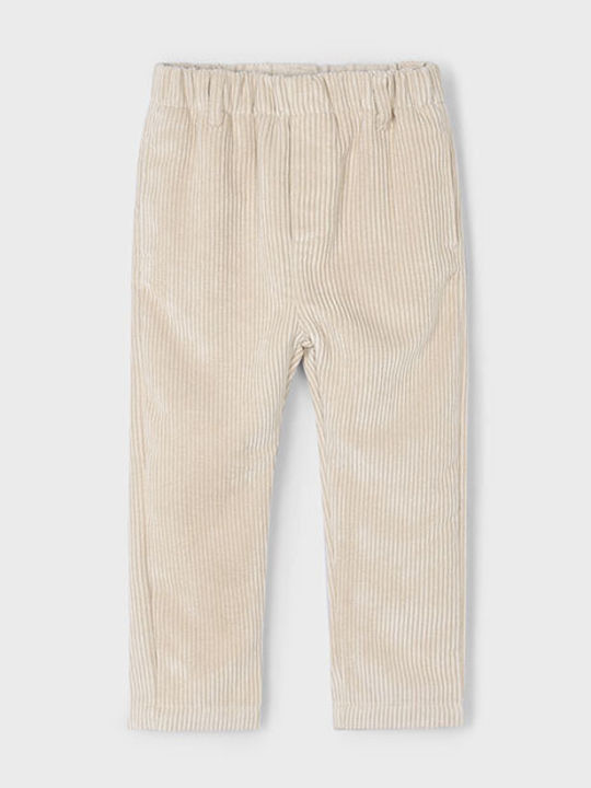 Kids' Corduroy Pants Light Grey