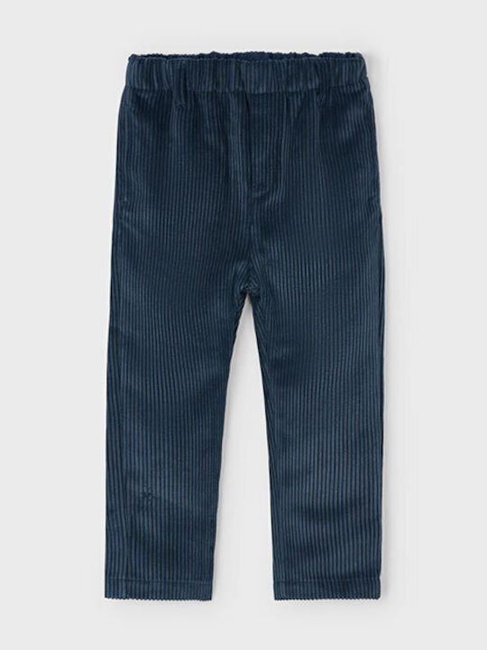 Mayoral Kids' Corduroy Pants Navy Blue