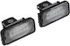 License Plate Light Mercedes C-Class W203 Clk A209 Clk C209 Sl R230 Chrysler Crossfire '00-'12 Can Bus Led 2 Pieces