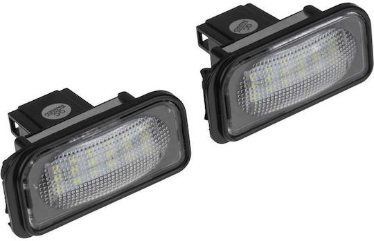 License Plate Light Mercedes C-Class W203 Clk A209 Clk C209 Sl R230 Chrysler Crossfire '00-'12 Can Bus Led 2 Pieces