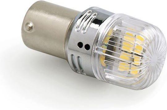 Λάμπες Αυτοκινήτου & Μοτοσυκλέτας BA15S / P21W / R5W Canbus LED Λευκό 12-30V 2τμχ