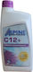 Alpine Lichid de răcire concentrat pentru motorul mașinii Mașină G12+ Violet Culoare 1.5lt