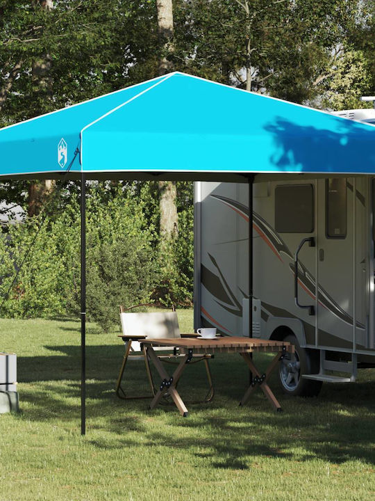 vidaXL Gazebo Grădină Albastru x2.5m