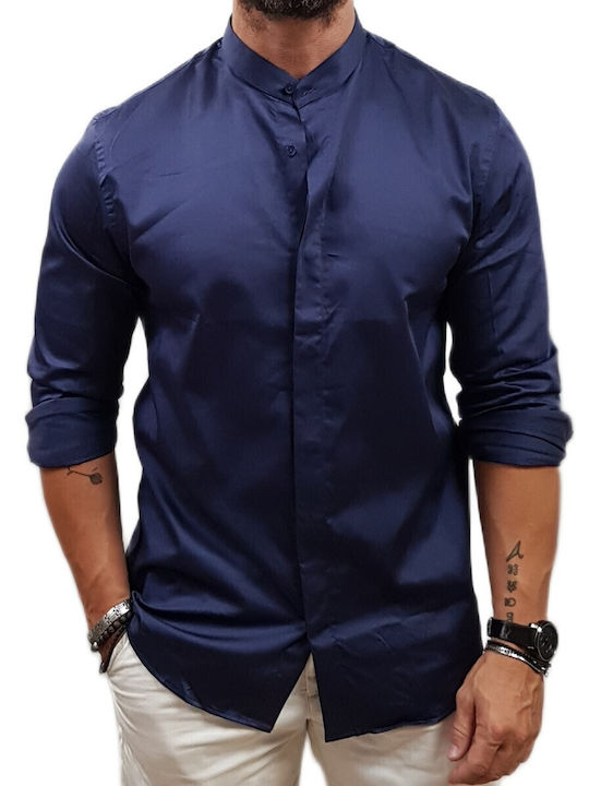 Vittorio Artist Shirt Blue