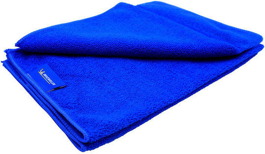 Michelin Lavete Din Microfibră De Curățenie Pentru Materiale Plastice Pentru Interior - Tabloul De Bord Albastru 40x40cm 5 Bucăți