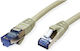 Value S/FTP Cat.6a Netzwerkkabel Ethernet 0.15m Grau