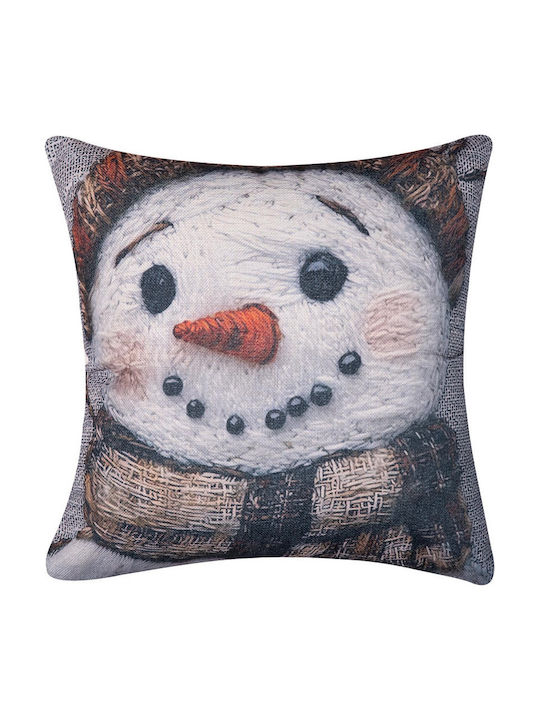 Silk Fashion Christmas Decorative Square Pillow...