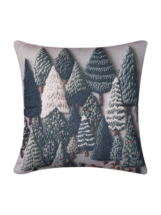 Silk Fashion Christmas Decorative Square Pillow...