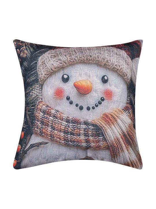 Silk Fashion Christmas Decorative Square Pillow...