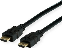 Value 11.99.5694 HDMI male - HDMI male 3m Μαύρο