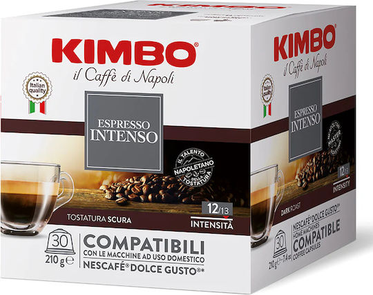 Κάψουλες Kimbo Intenso​ 30τεμ Συμβατές Dolce Gusto