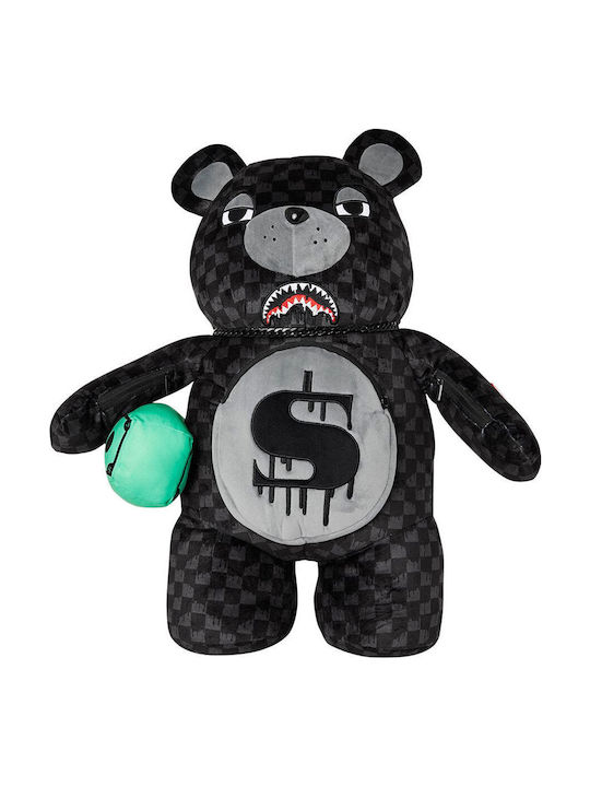 Sprayground Moneybear Teddy Bear Μαύρο