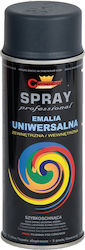 Matte Black Enamel Paint Ral 9005 Agtech 400 Ml Spray