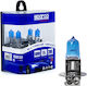 Sparco Lampen Auto H3 Halogen 5000K Kaltes Weiß 12V 55W 2Stück