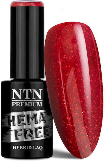 NTN Premium Fiesta Halb-permanenter Nagellack 79 mit Glitter 5gr 1Stück