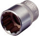 Ks Tools Căpăcel cu Patrat de Prindere 1/2" Diametru 13mm 1buc