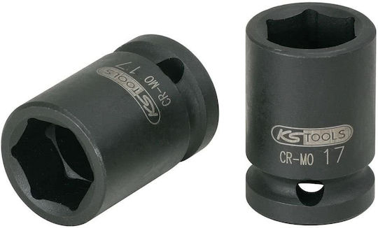 Ks Tools Καρυδάκι με Καρέ Υποδοχής 1/2", HEX