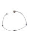 Prince Silvero Women's Bracelet with design Eye made of Silver with Zircon