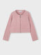 Kinderstrickjacke Gestrickt Soft Pink