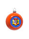 Brawl Hanging Ball Ornament Ornament Plastic Orange 8cm