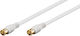 Goobay Καλώδιο До Сателитен F-Connector мъжки - Мъжки F-конектор 2.5м (62744)