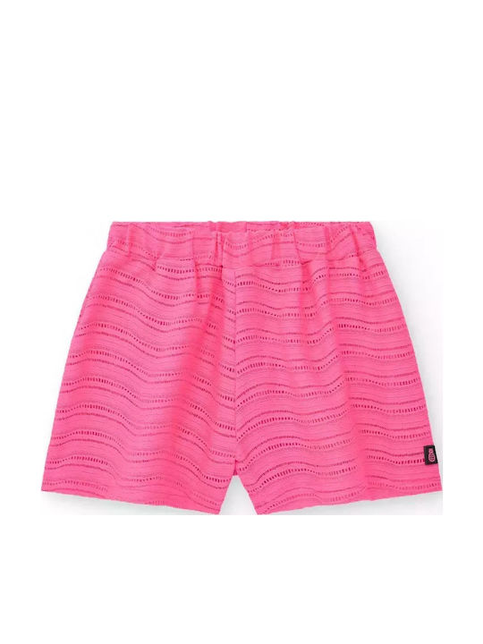 Kids' Shorts/Bermudas Fabric Fuchsia