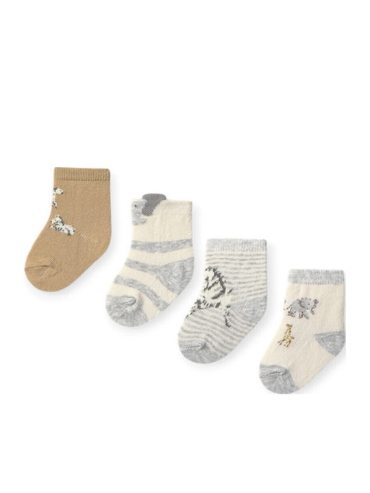 Mayoral Kindersocken Beige 4 Paar