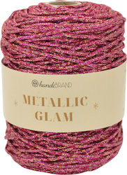 Glam Metallic Strickgarn 200g Polyester Metalli...