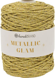 Κορδόνι Glam Metallic 200γρ Polyester Metallic Χρυσό