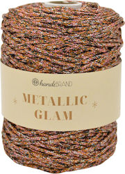 Glam Metallic Strickgarn 200g Polyester Metalli...