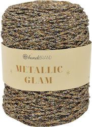 Glam Metallic Metallic Polyester Beiges Glitzer...