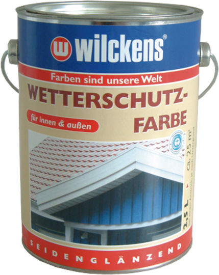 Protective Coating Paint Chocolate Wilckens Granit 2.5 L Can