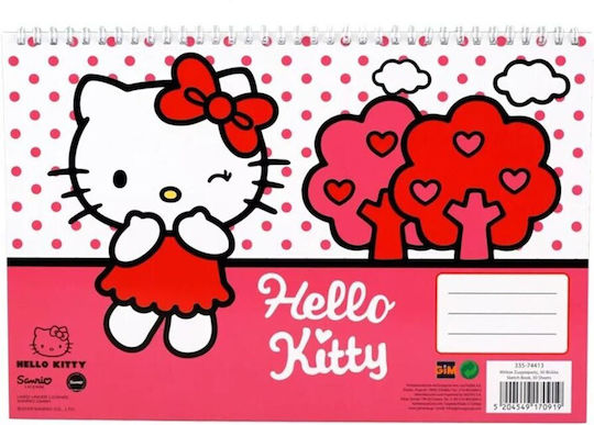 Zeichenblöcke Hello Kitty Sweetheart 30 Stück 335-74413 Gim