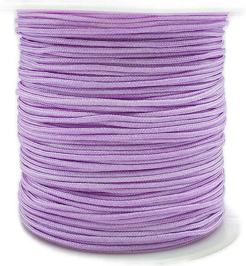 Șiret Sintetic Macrame Violet 1mm 50m 13-03