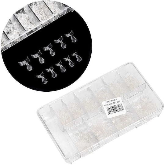 Tipsy Glass Slim 2 500 Stück Nageldesign