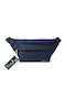 Herren Bum Bag Taille Blau