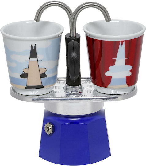 Bialetti Мини Експрес Кафеварка За Еспресо Червена