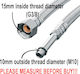 Invena Spiral Hose 20.32cm